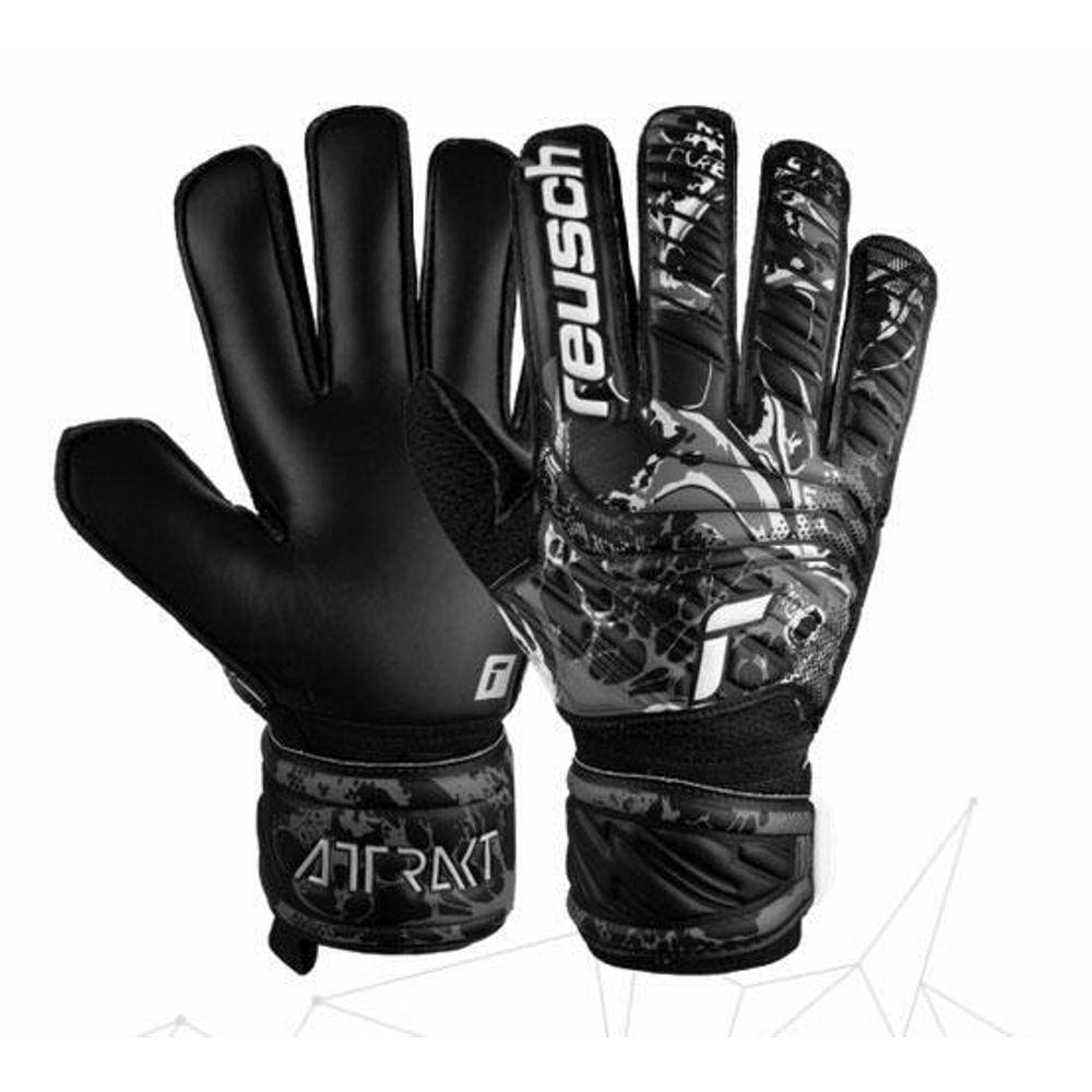 Luva Goleiro ATTRAKT Solid pto - Reusch