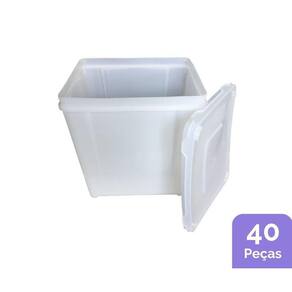 Pote Para Areia - Kit 40 Peças