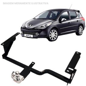 Engate Reboque Rabicho Fixo Peugeot 206/207 Sw/Scapade 450Kg