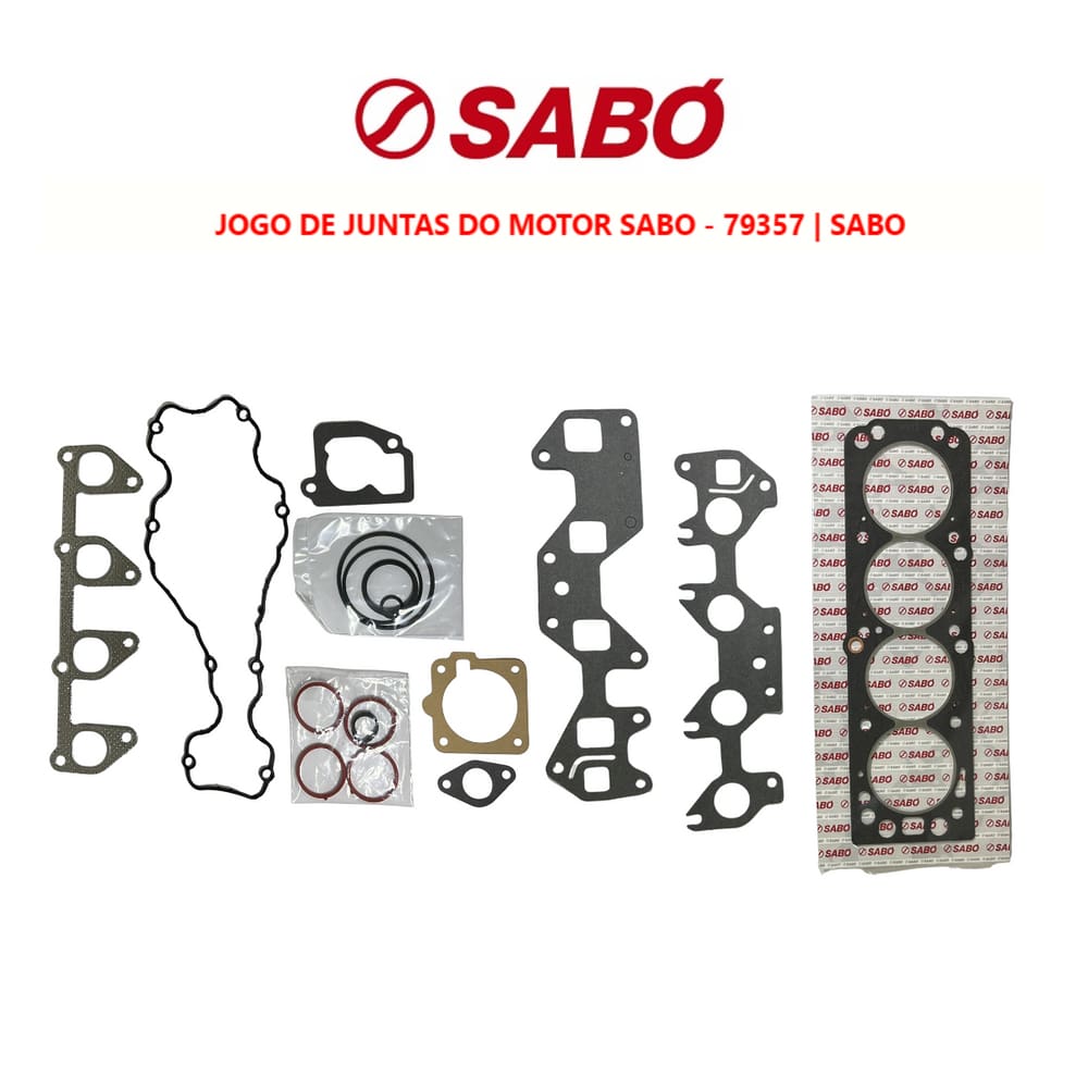 Jogo Junta Superior Motor Chevrolet Montana 1.4 L 8V Sohc L4 2010 A 2014 Sabó