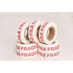 Fita Adesiva Frágil 44mm x 200metros - Kit C/7 Rolos