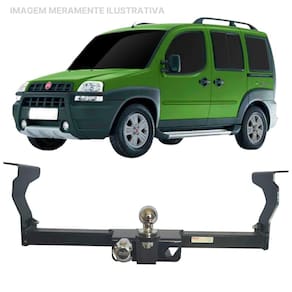 Engate Reboque Rabicho Removivel Doblo Adventure 400Kg