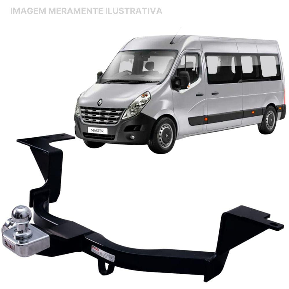 Engate Reboque Rabicho Fixo Master 2002 a 2010 700Kg