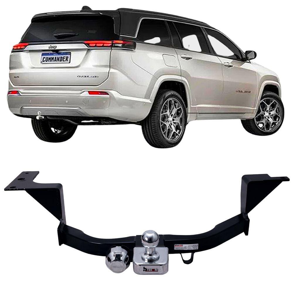 Engate Reboque Rabicho Fixo Jeep Commander 2022 a 2023 750Kg