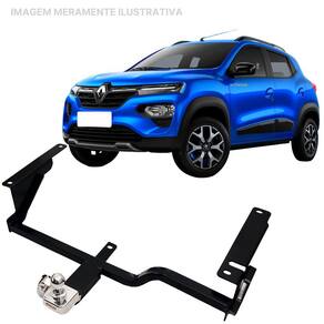 Engate Reboque Rabicho Fixo Kwid 2022 a 2023 450Kg