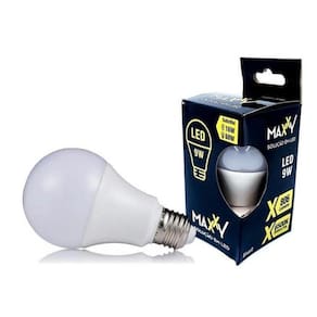 Kit 5 Lâmpadas Bulbo LED 9W Fria E27 - 1600lm - Branco Frio