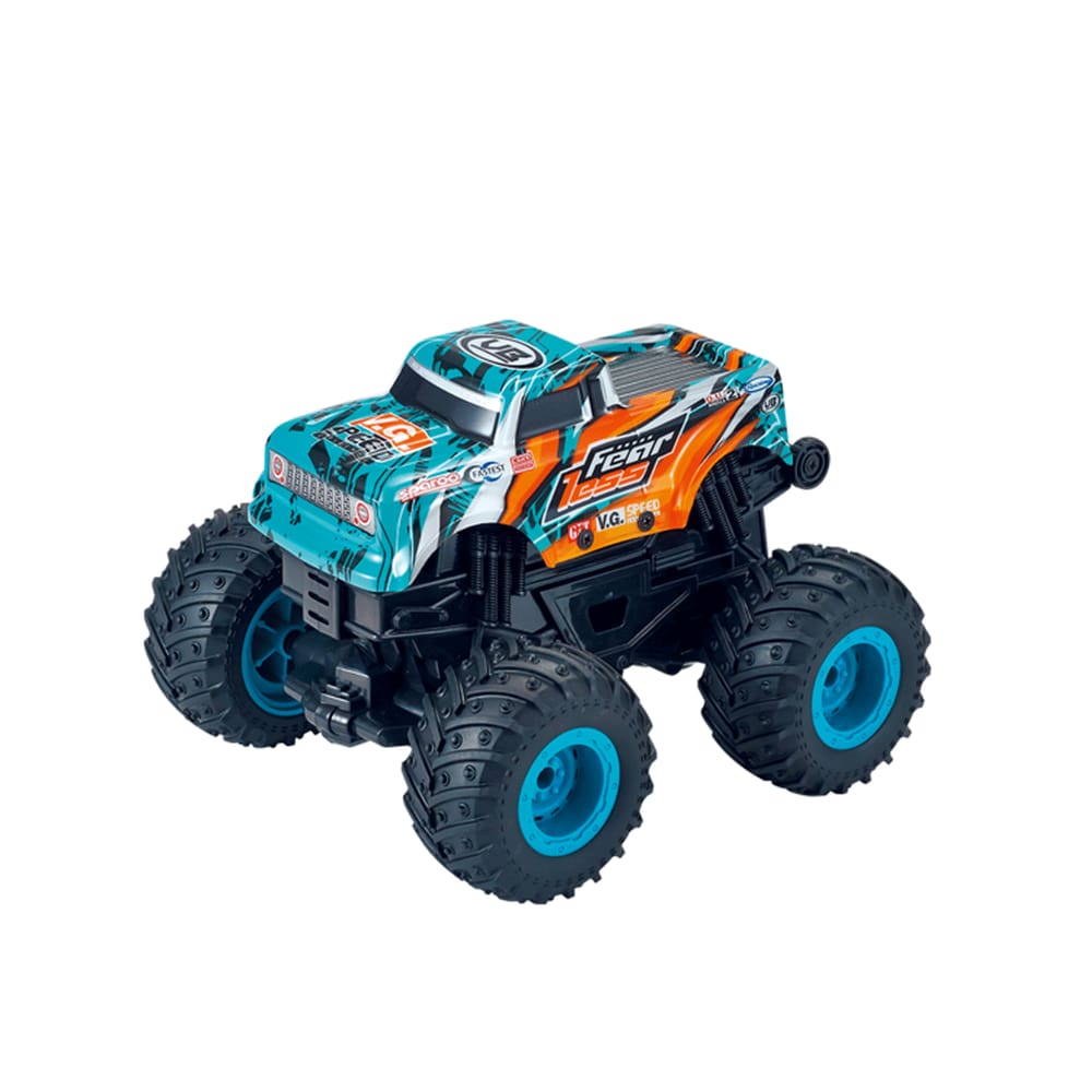 Monster truck tubaro colorir