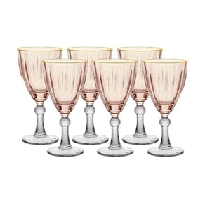 Taça De Vidro Dominic Haüskraft 275Ml - Rosa
