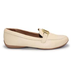 Mocassim Usaflex Couro Casual Aj2203