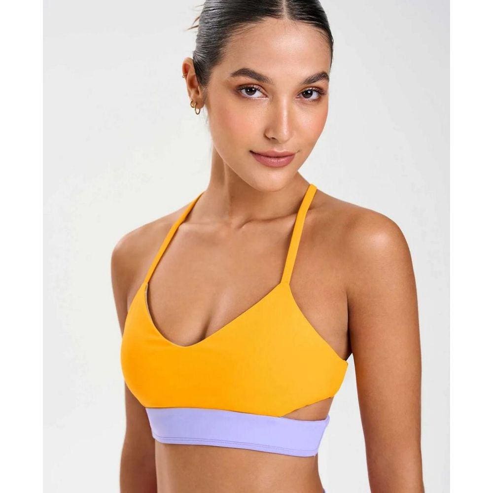 Top Alto Giro Alcinha Vazado Lat. Feminino Ref:2342501