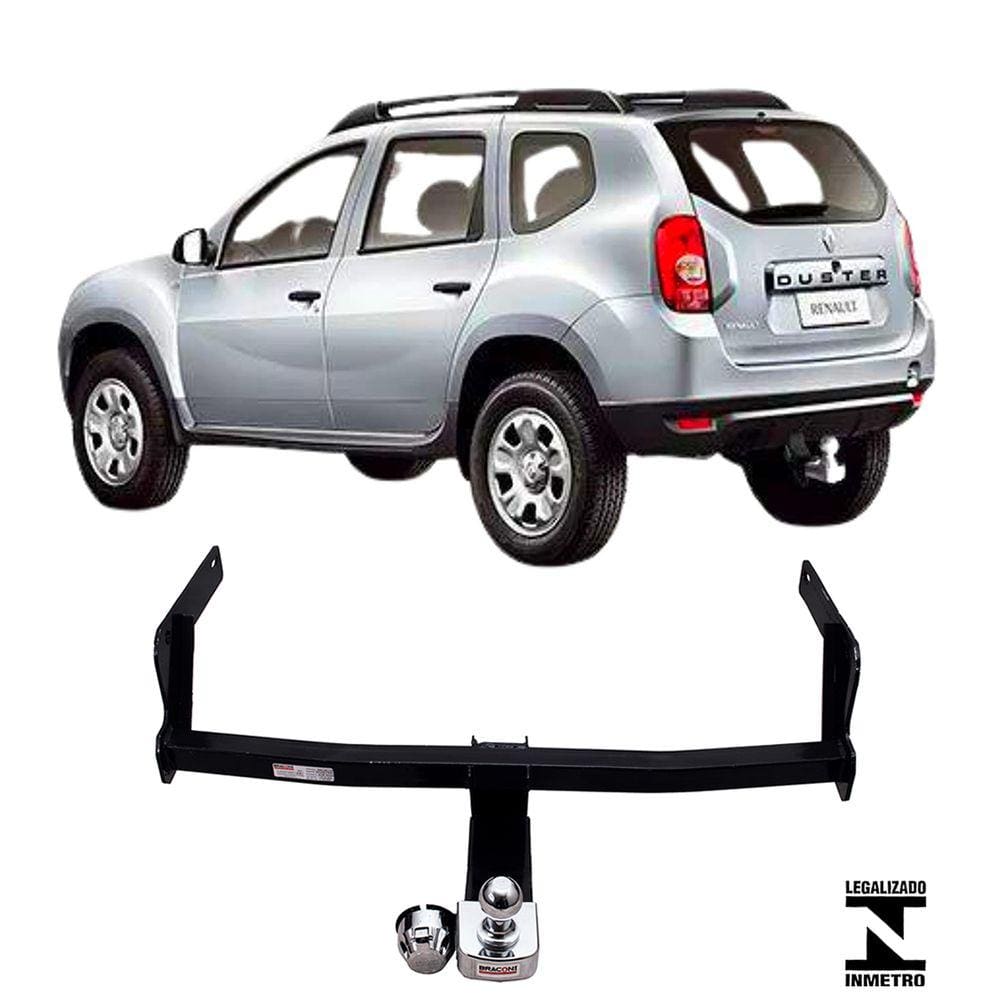 Engate Reboque Rabicho Fixo Renault Duster 2011 a 2020 710Kg