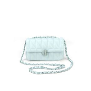 Bolsa Transversal Gash Matelasse Azul 23x15x6cm