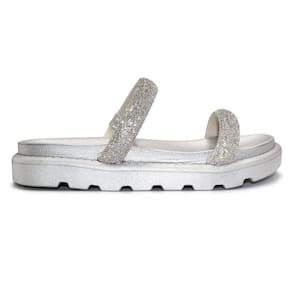 Chinelo Flat Vizzano Feminino Tira Strass Casual 6459.310