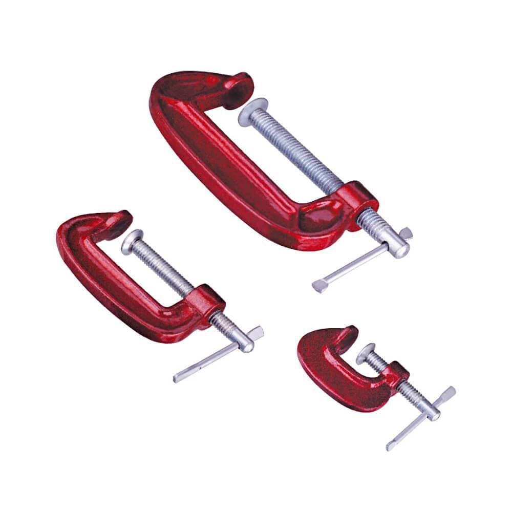 Grampos Tipo C com 03 Peças 1, 2, 3 - STROM