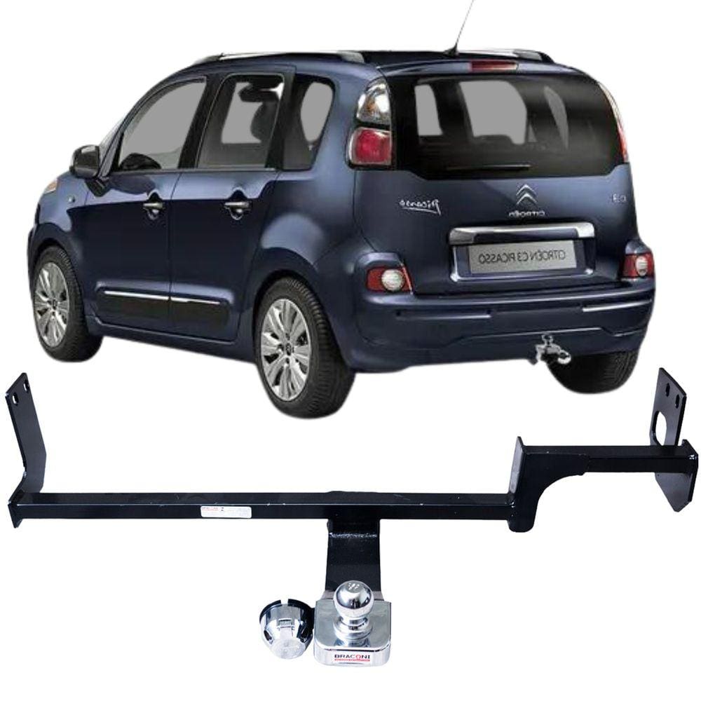 Engate Reboque Rabicho Fixo C3 Picasso 2011 a 2021 600Kg