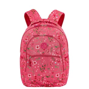 Mochila Capricho Student Picnic Rosa Grande 2 Compartimentos
