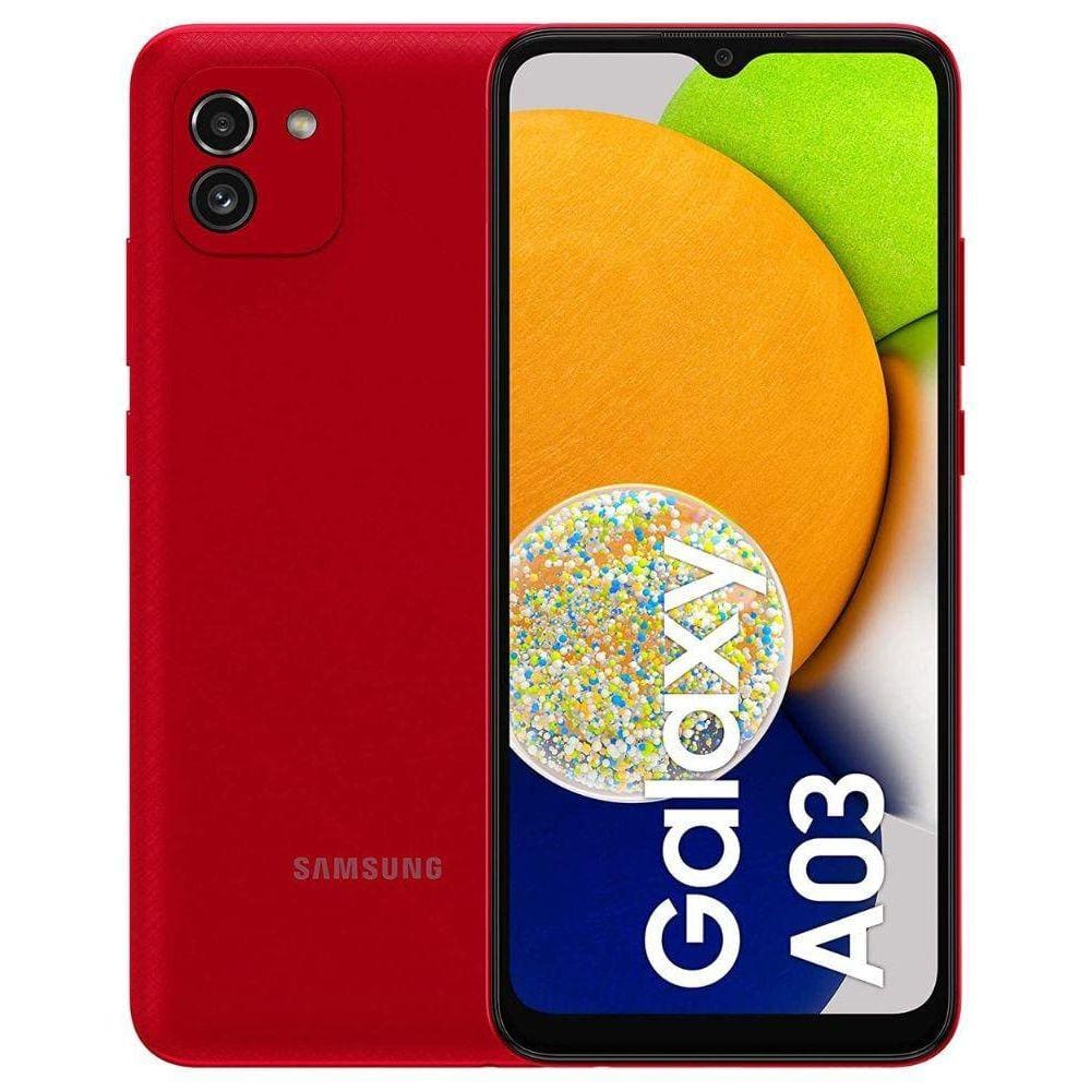 Usado: Samsung Galaxy A03 64GB 4GB RAM Vermelho Excelente - Trocafone