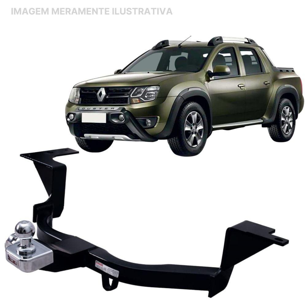 Engate Reboque Rabicho Fixo Oroch 500Kg
