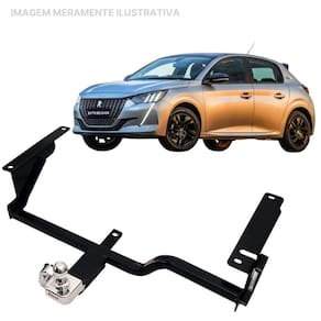 Engate Reboque Rabicho Fixo Peugeot 208 2023 450Kg