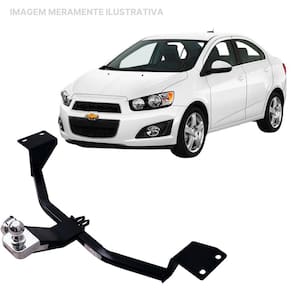 Engate Reboque Rabicho Fixo Sonic Sedan 450Kg