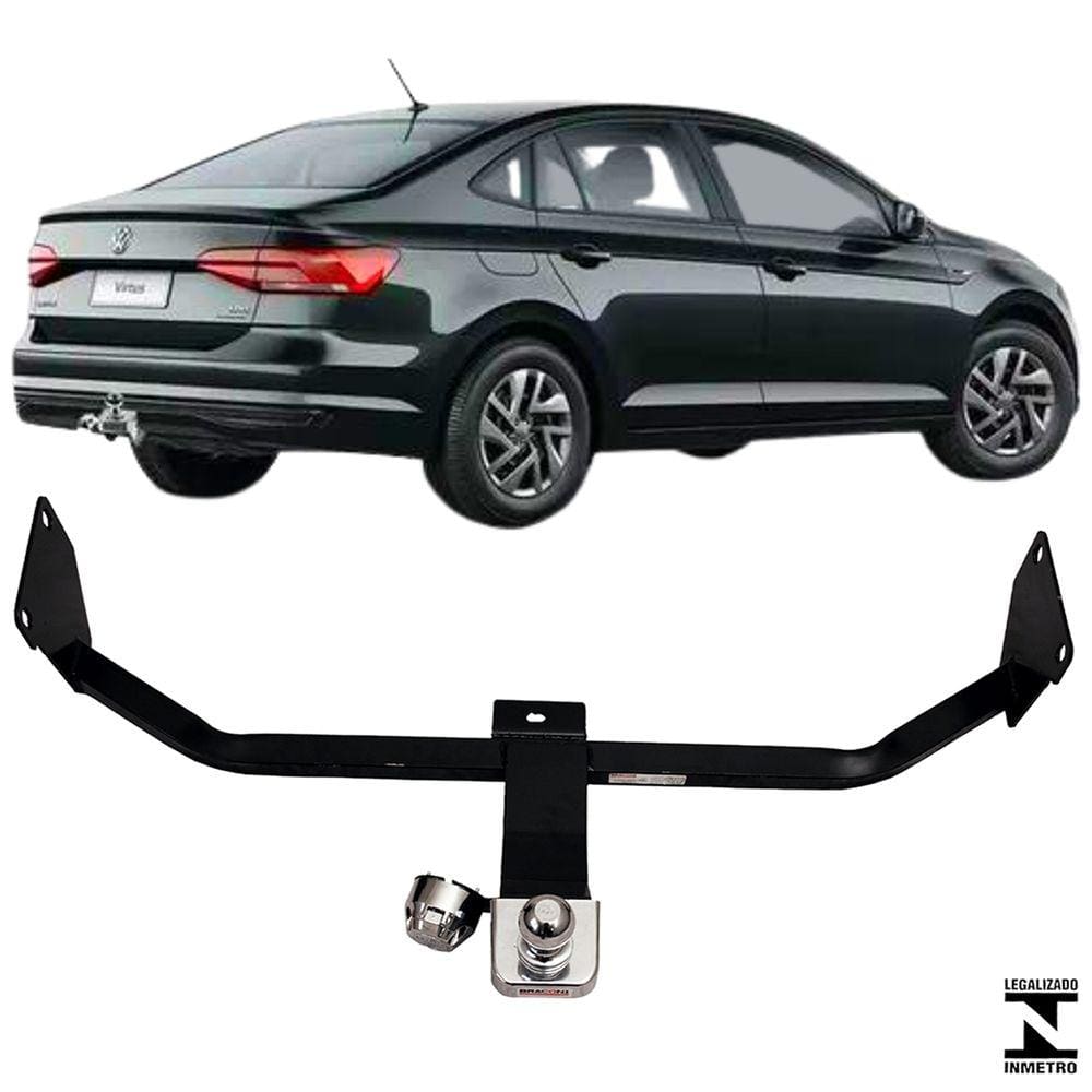 Engate Reboque Rabicho Fixo Virtus 2018 a 2023 450Kg