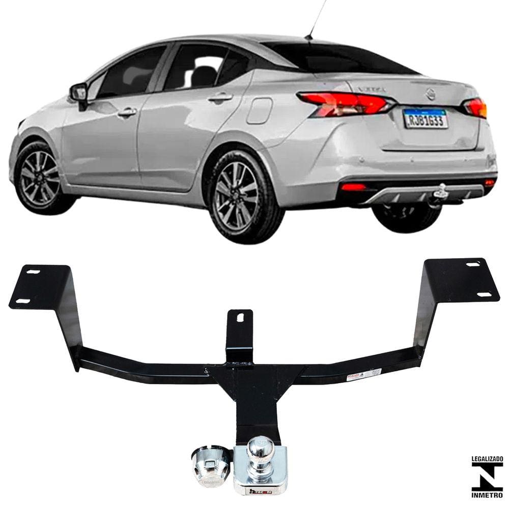 Engate Reboque Rabicho Fixo Versa 2021 a 2023 450Kg