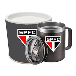 Caneca Térmica Nox Com Tampa Anatomica Time SP 360ml Pto