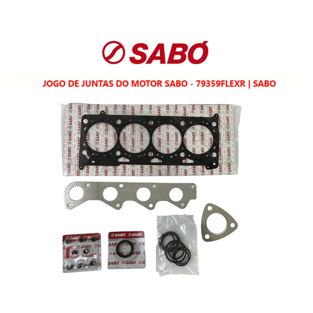 Junta Superior Motor Volkswagen Polo EA111 1.6 8V 2002 A 2006 Sabó