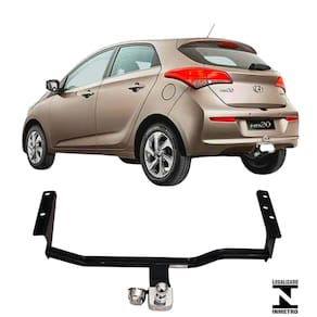 Engate Reboque Rabicho Fixo Hb20 Hatch 2013 a 2019 450Kg
