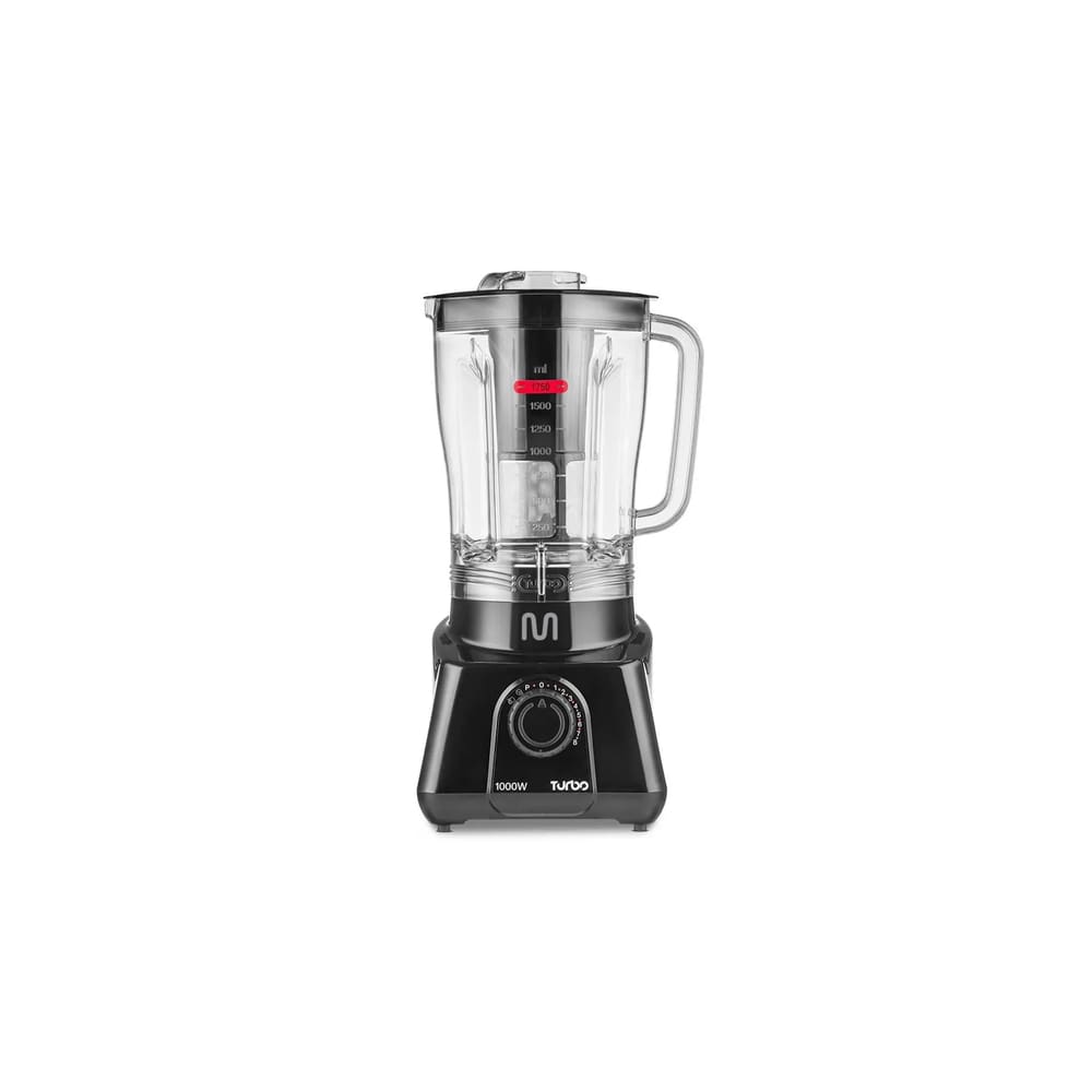 Liquidificador Multi Turbo Preto Multilaser 1000W Lq1001 127V