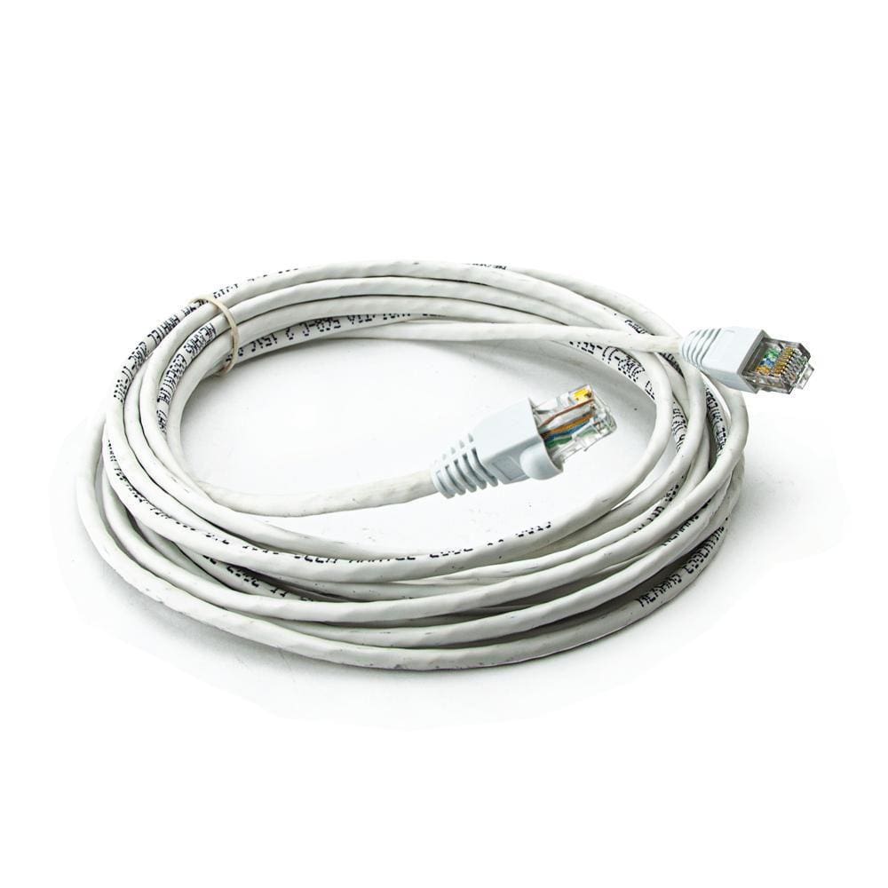 Cabo De Rede Nexans Cat5E Montado Branco - 2 Metros