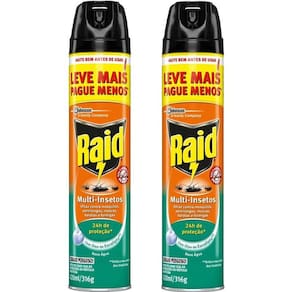 Kit 2 Inset Raid Óleo de Eucalipto 420ml