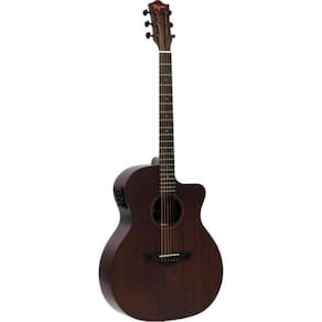 Violão Tagima Dallas Gran Reserva Eletroacústico Aço Dark Mahogany