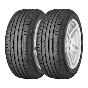 Kit 2 Pneus Continental Aro 17 205/50R17 ContiPremiumContact 2 Run Flat 89Y SSR