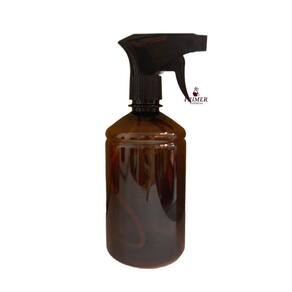 Frasco Âmbar 500Ml Com Borrifador - 1Unidade