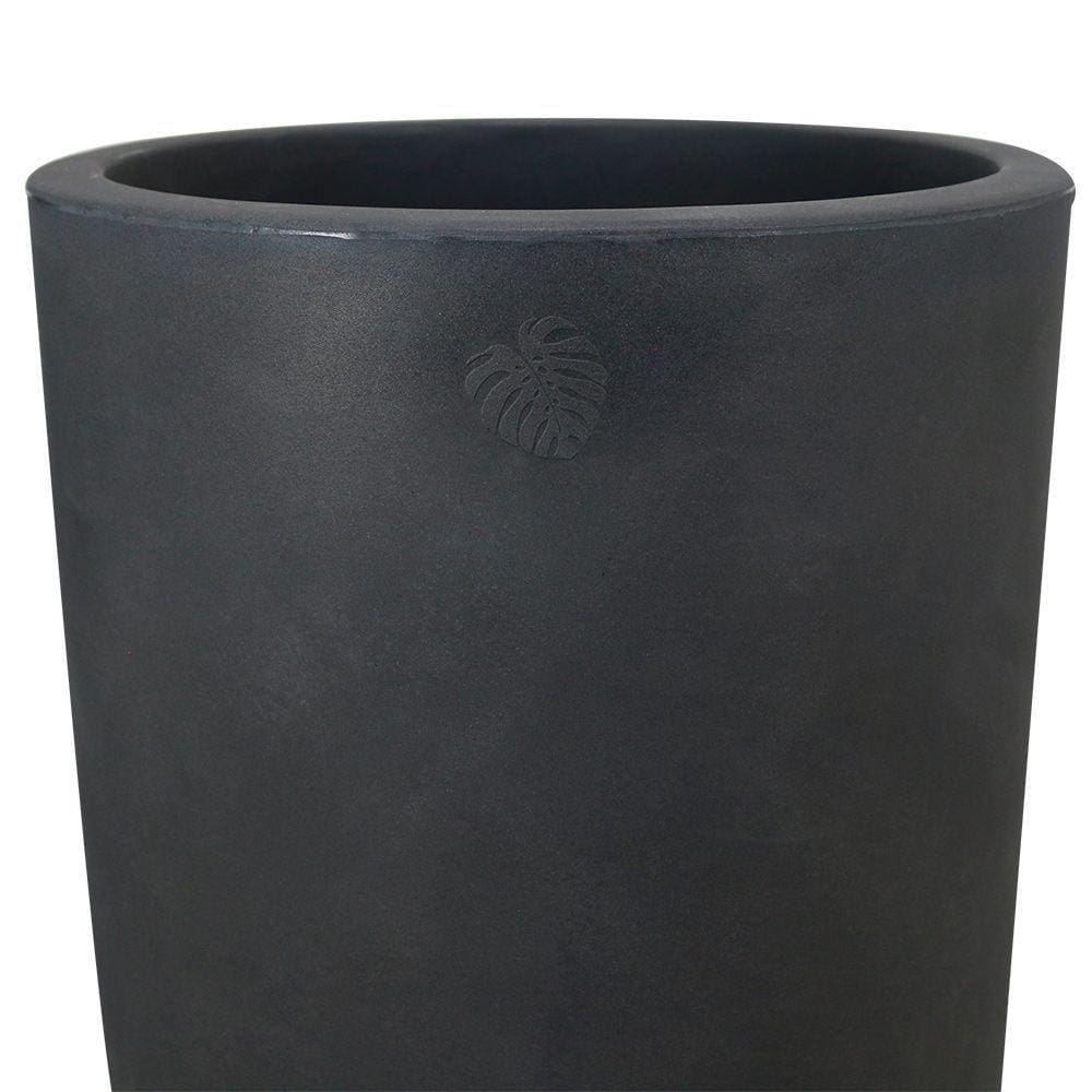Vaso Decô Alto 50 X 80 Cm Cor 18 - Antique Preto