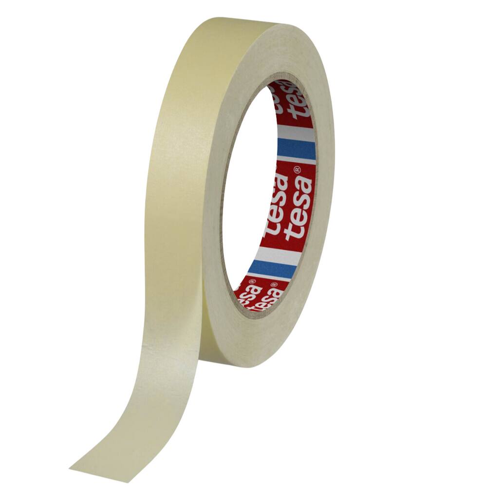 Fita Crepe Fina 18mm X 40m Adesiva Uso Geral Embalagem Tesa