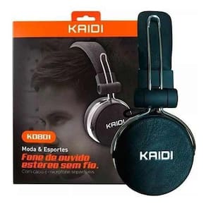 Fone De Ouvido Kaidi Estéreo Sem Fio Bluetooth Kd801