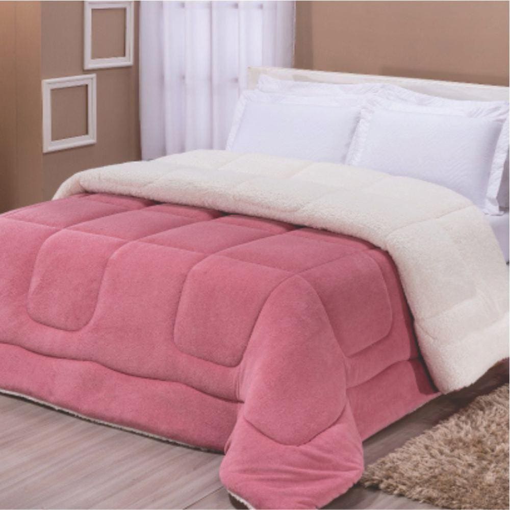 Coberdrom King Pryme Especial Pesado Rosa