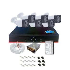 Kit Cftv 6 Câmeras Full Hd 2Mp + Dvr 08 Canais 1080P 6X1