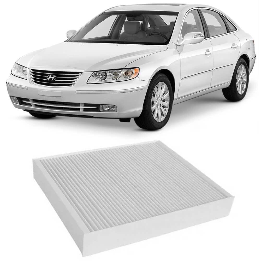 Filtro Cabine Ar Condicionado Hyundai Azera 2007 a 2011 Metal Leve