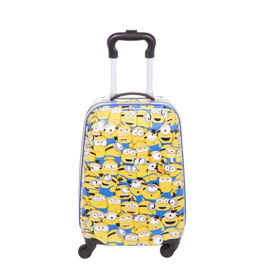 Mala De Viagem Pequena Com Rodas 360 Minions - Colorido