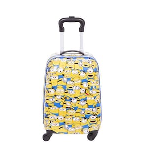 Mala De Viagem Pequena Com Rodas 360 Minions - Colorido
