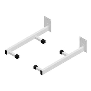 Suporte De Parede Para Lava-Louças Até 90Kg Branco Compacta
