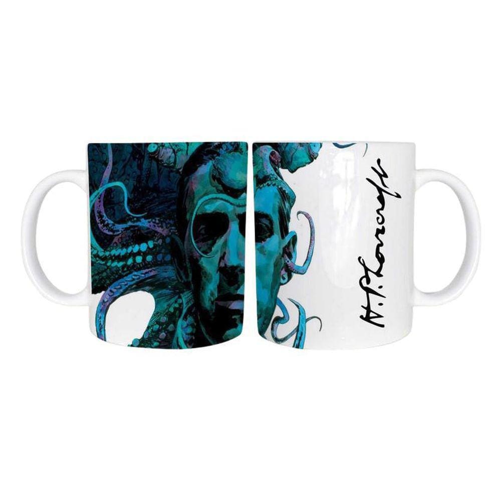 Caneca Literária Hp Lovecraft Cerâmica 325Ml