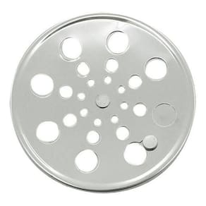 Ralo Grelha Inox Para Banheiro Redondo 10X10 Com Fecho