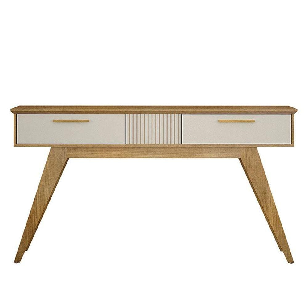 Aparador para Sala de Estar Lívia Cinamomo Off White - Valdemóveis