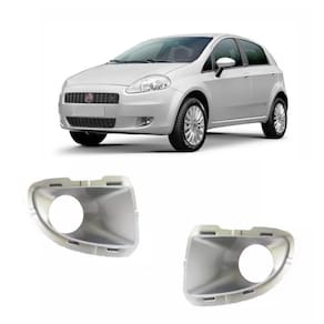 Grade Moldura Farol Milha Punto 2008 2009 2010 2011 Par