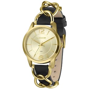 Relógio Lince Feminino Ref: Lrc4777l38 C2px Casual Dourado