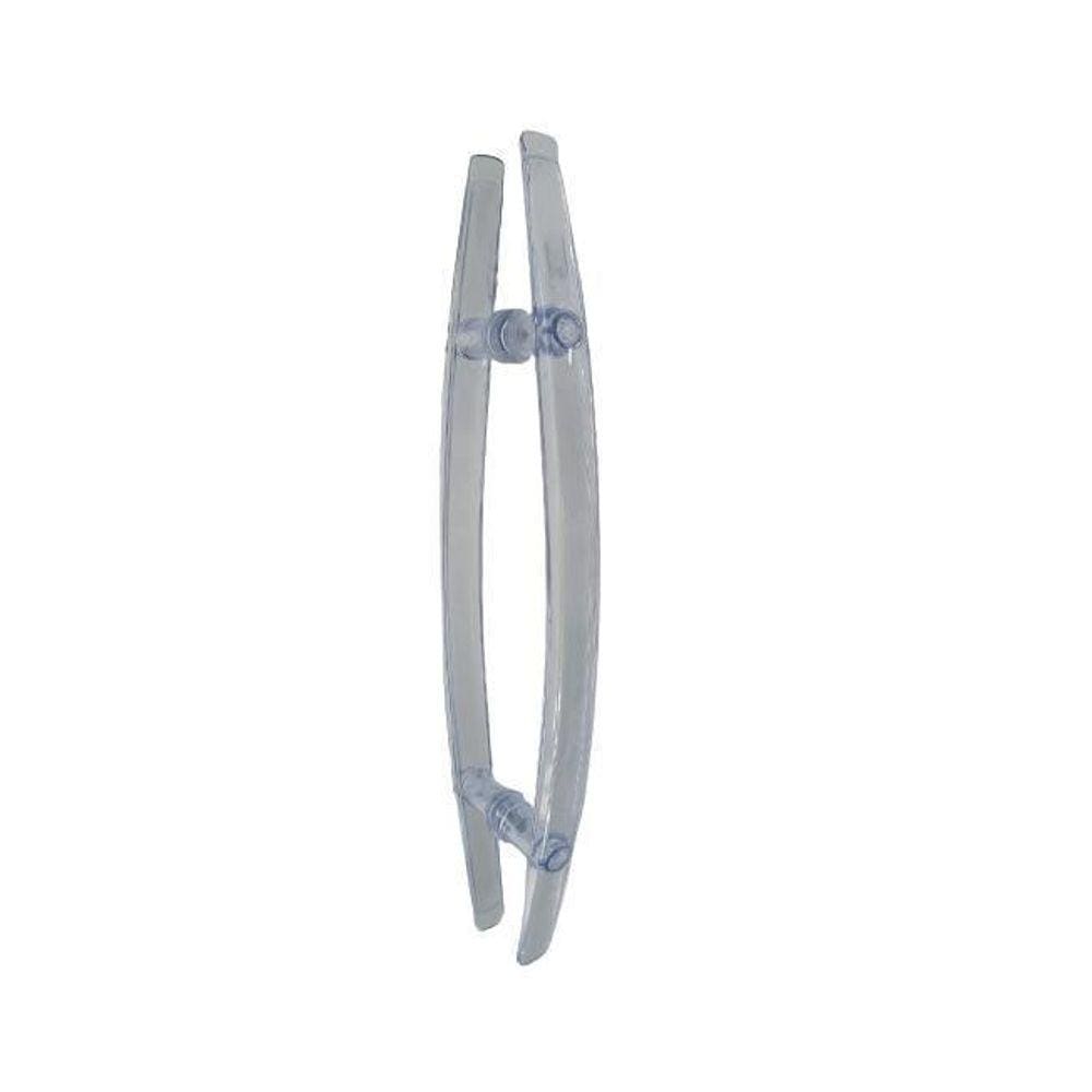 Puxador De Resina H Curvo 5030 Incolor
